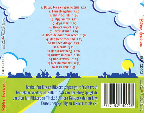 Elly and Rikkert Buter, Brea En .. : Back